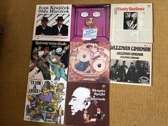 Humor & divadlo (Cimrmani, Spejbl, Burian aj., 8 desek)