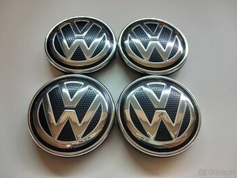 Středové krytky Vw, 56x52mm, struktura logo