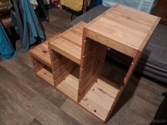Ikea rám Trofast borovice schody