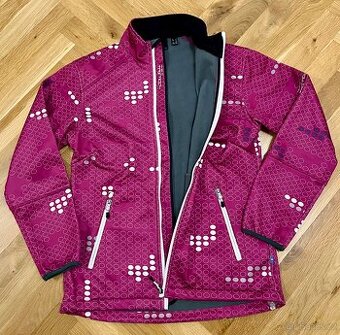 Kvalitní softshellová bunda dámská/dívčí, velikost S-M/170.