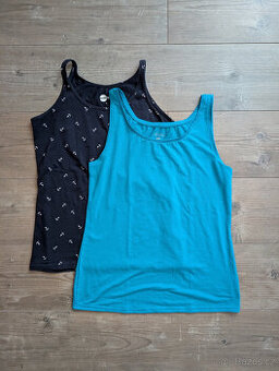 Set dámská tílka 2ks vel. M