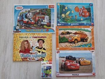 Puzzle 6x (15-20 dielov)