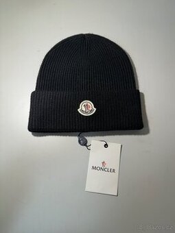 Černá čepice Moncler, Unisex