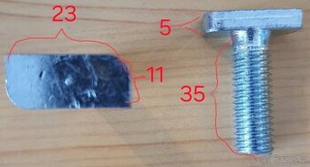 T-ŠROUBY KLADÍVKOVÉ ŠROUBY M10