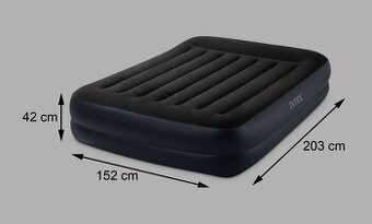 Nafukovací postel Intex 152x203x42 cm