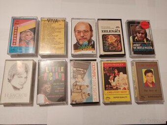 MC kazety – zahraniční i česká hudba