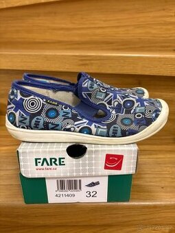 Prodám dětské bačkůrky Fare, velikost 32