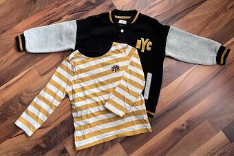 Chlapecká mikina s trikem - vel. 110