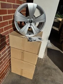 Nové Alu 17" 5x112, škoda TRITON SUP3, DPH