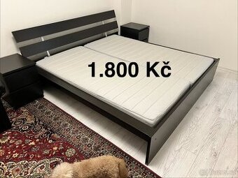 Manželská postel + matrace