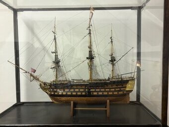 model velké anglické plachetnice