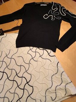 dámský set sukně + svetřík - vel. 38