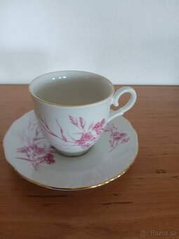 Šálky s podšálky 6 ks Ofélie, Stará Role, ze 70. let prodám 