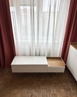 Minimalistický japandi TV stolek Jysk Aarup