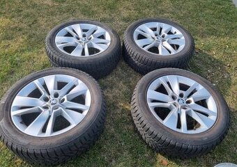 Prodám originální alu kola Škoda Triton R17