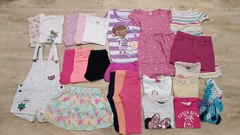 Mix letní oblečení vel. 116 na 5-6 let