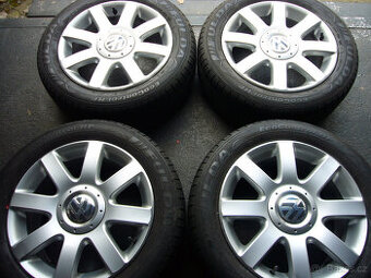 LETNÍ ALU KOLA orig.VW 16" 5x112 6,5" et-50,stř.-57,1,