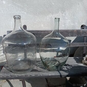 2x demižon 10 a 15 l