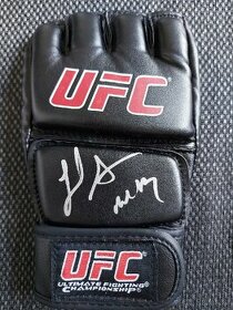 UFC podepsaná rukavice Leonard Garcia
