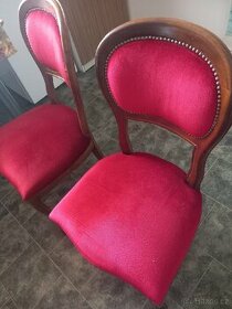 Prodám dva páry židlí