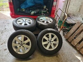 VW T5 - alu kola s pneu Michelin Agilis 215/65 R16C