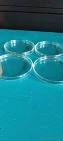 Petriho laboratorní misky skleněné