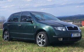Škoda Fabia 1.4MPI,16V,55kW, po servise+nová STK, dálk.centr