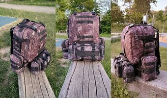Velký taktický molle batoh 55 L - POUŽITÝ - 1