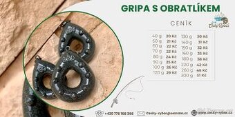 Kaprařská zátěž Gripa 40-300g