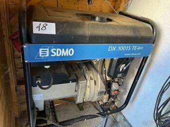 Dieselový nouzový generátor SDMO typ DX 10015TE