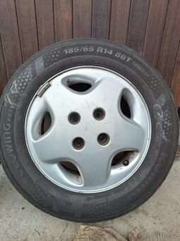 4x kola + letní pneu 185/65 R14 Ecowing