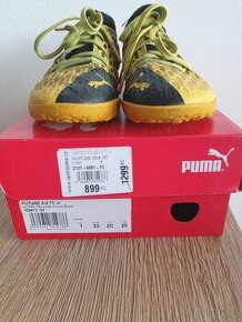 Fotbalová obuv zn. PUMA Ultra Yellow-Black č. 33