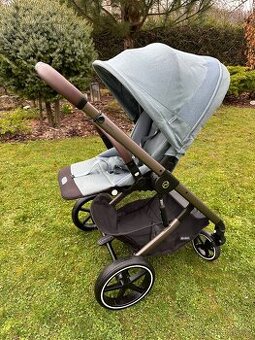 Kočárek CYBEX Gold Balios S Lux Taupe Stormy Blue