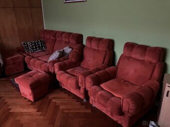 Rozkládací sedací souprava