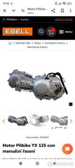 Koupím Motor