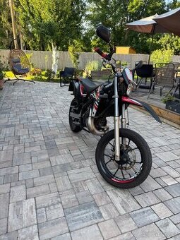 Motocykl Rieju MRT1, 50ccm(chip na 75ccm)