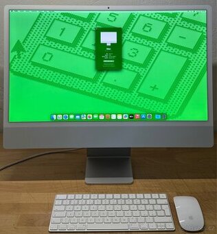 iMac 24” 5K 2021 /8GB RAM/Apple M1/256GB SSD/Záruka