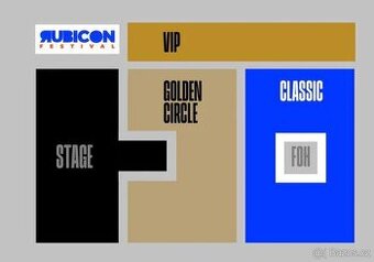 Rubicon Festival Ticket classic (3day s pojištěním) YE