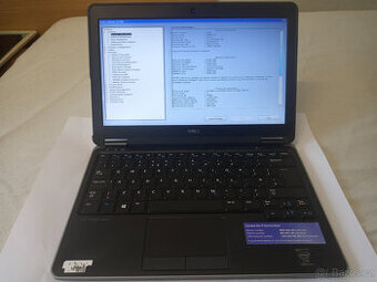 DELL LATITUDE E7240 (12,5″, svižný , i5, tichý, nehřeje se m