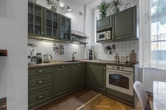 Pronájem bytu 2+kk, 60m2, zařízený, ul. Šumavská, Praha 2