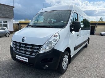 RENAULT MASTER 2,3DCI - 17 MÍST - AUT. DVEŘE - UDRŽOVANÝ VŮZ