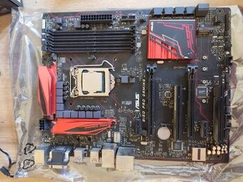 Intel core i5 6600k + MB Asus b150 pro gaming + chladič