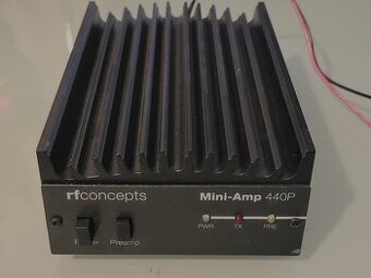 UHF zesilovač RF Concepts Mini Amp 440