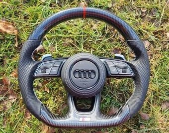 VYHRIEVANY VOLANT AUDI / KARBÓN SPORTOVY / ZKOSENY