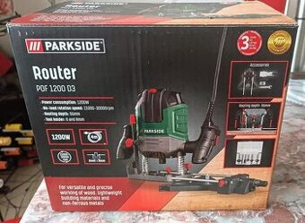 Horní frézka Parkside POF 1200 D3