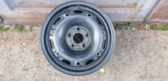 2ks Fabia plechové disky 5X100 , 14"