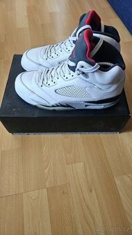 Nike Air Jordan 5 Retro White Cement velikost 44 - 1