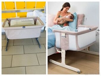 TOP stav - postýlka s odnímatelnou bočnicí Chicco Next2Me