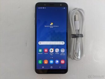 Zánovní Samsung Galaxy J6 3/32gb. Záruka 6 měsíců.