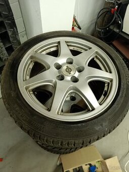 5x100 Alu 16" zimni pneu  fabia 3 , rapid , A1